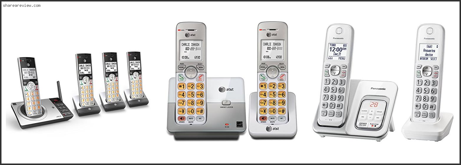 Top 10 Best Cordless Home Phone Sets Reviews & Buying Guide In 2022