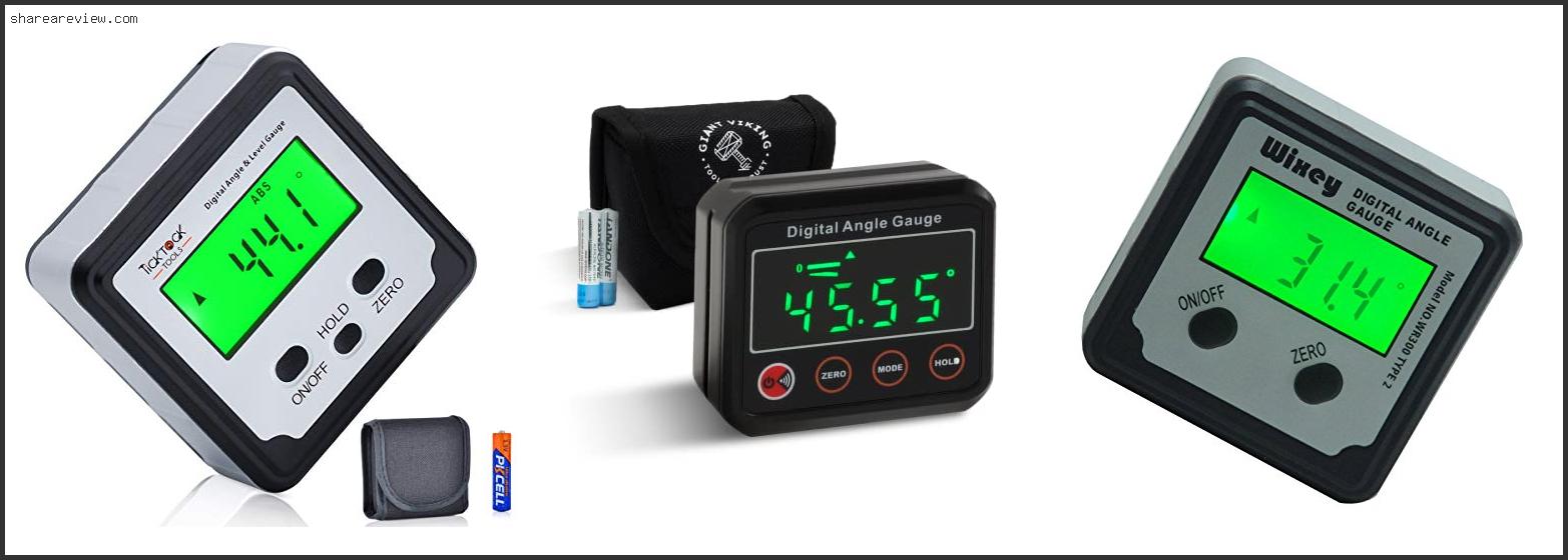 Top 10 Best Digital Angle Gauge For Table Saw Reviews & Buying Guide In 2022