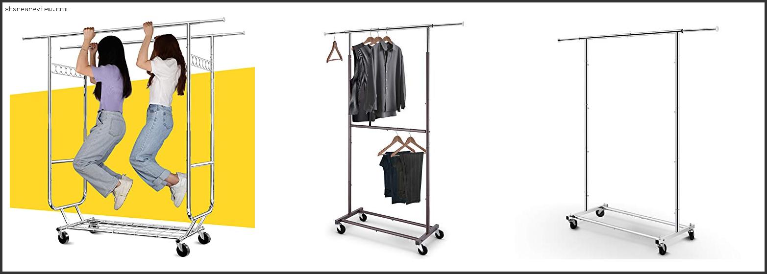 Top 10 Best Clothes Rack With Wheels Reviews & Buying Guide In 2022