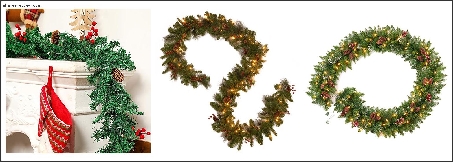 Top 10 Best Outdoor Pre Lit Garland Reviews & Buying Guide In 2022