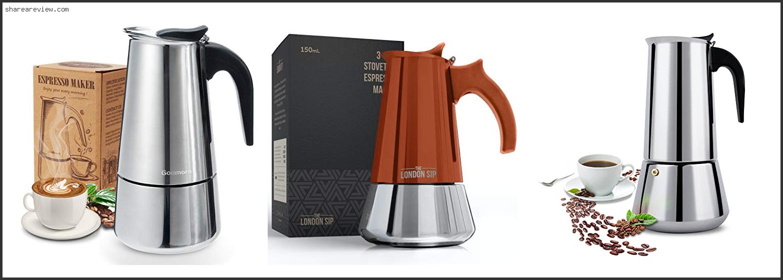 Top 10 Best Induction Stovetop Espresso Maker Reviews & Buying Guide In 2022