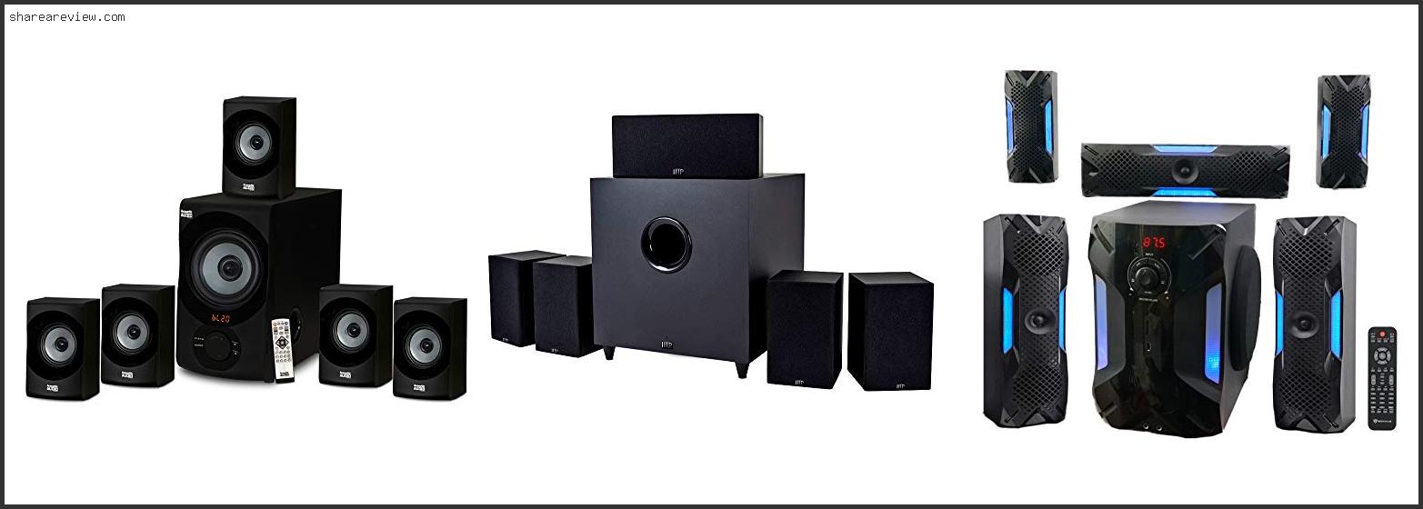 Top 10 Best Home Theater Systems For Small Rooms Reviews & Buying Guide In 2022