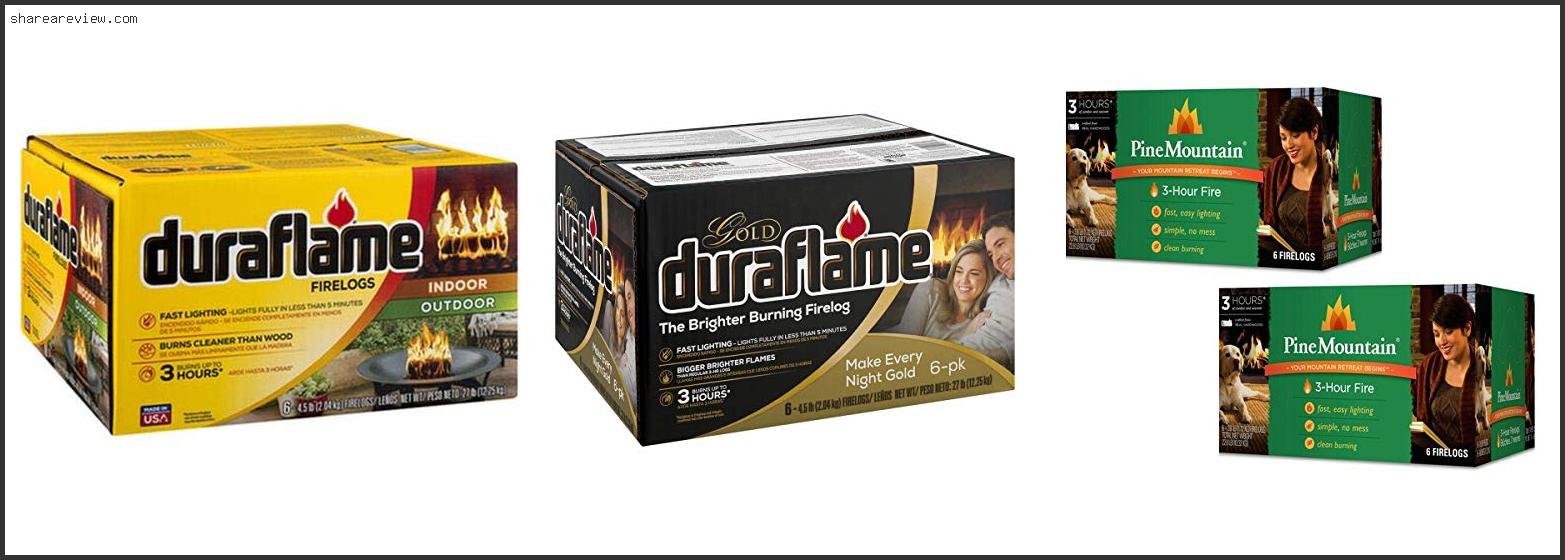 Top 10 Best Fire Logs For Fireplace Reviews & Buying Guide In 2022