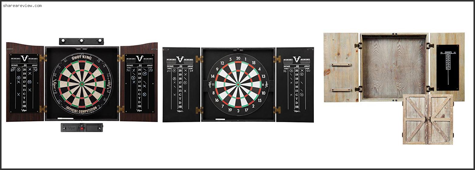 Top 10 Best Dart Board And Cabinet Reviews & Buying Guide In 2022