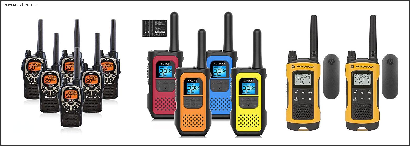 Top 10 Best Long Range Walkie Talkies 50 Miles Reviews & Buying Guide In 2022