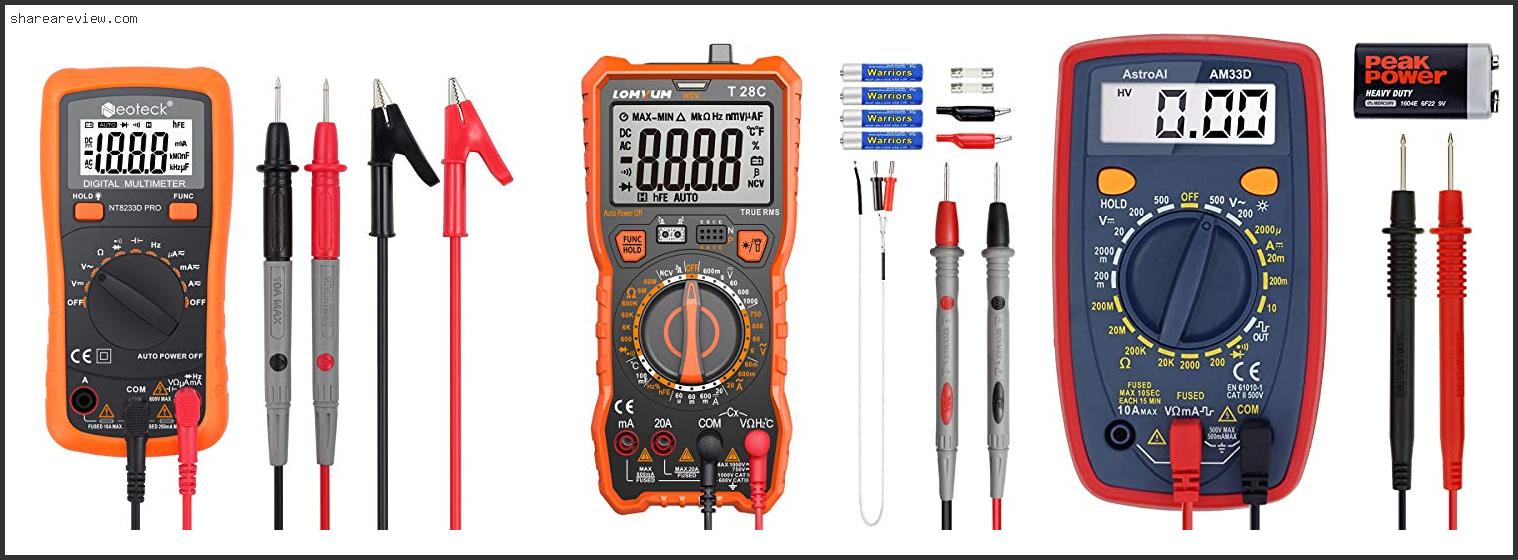 Top 10 Best Multimeter For Capacitor Testing Reviews & Buying Guide In 2022