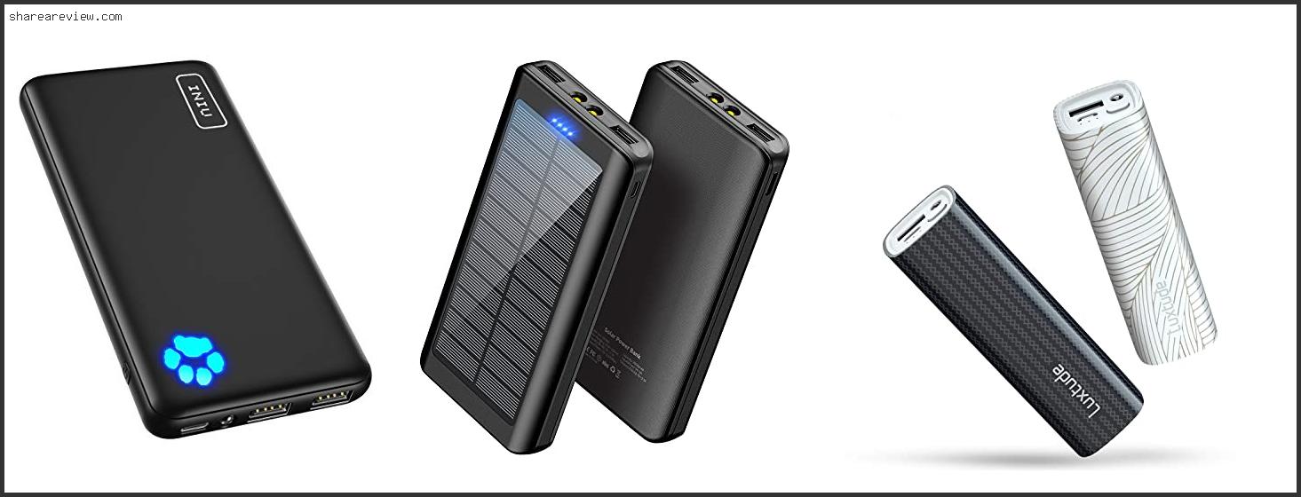 Top 10 Best Power Bank With Flashlight Reviews & Buying Guide In 2022