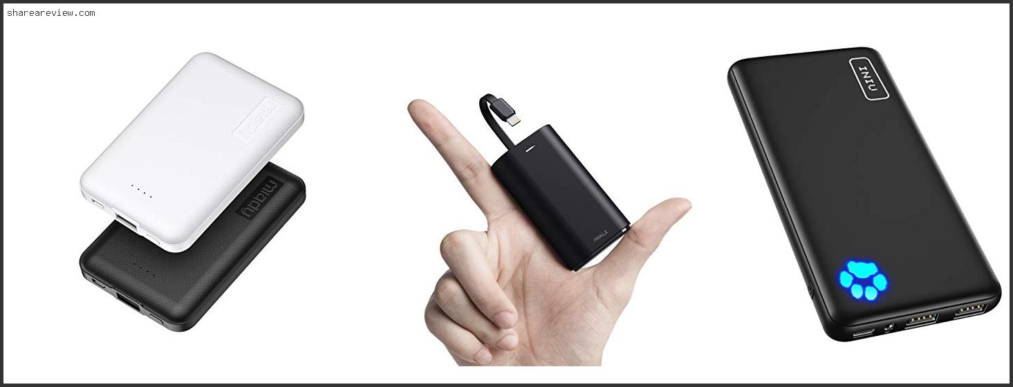 Top 10 Best Pocket Size Portable Chargers Reviews & Buying Guide In 2022