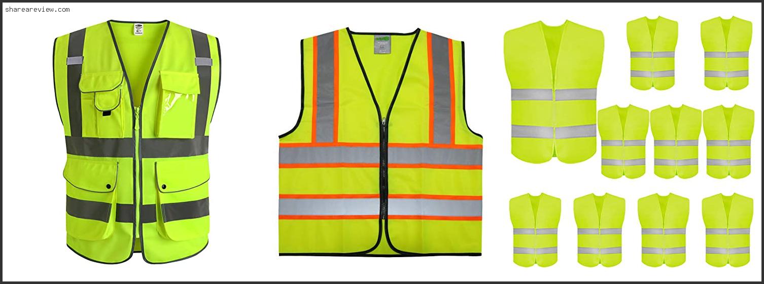 Top 10 Best Safety Vest For Construction Reviews & Buying Guide In 2022
