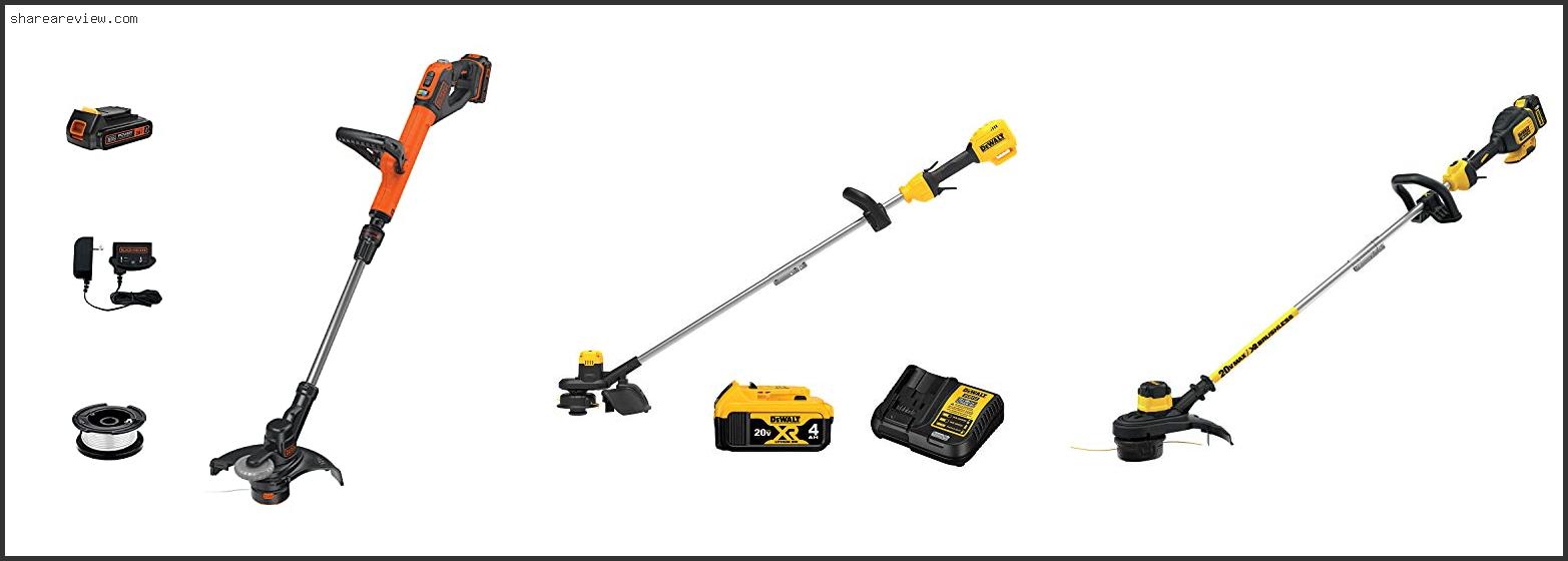 Top 10 Best 20 Volt String Trimmer Reviews & Buying Guide In 2022