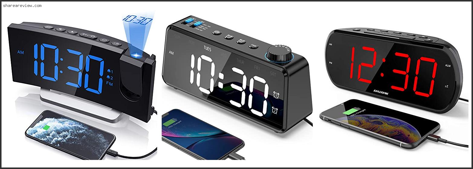 Top 10 Best Bedside Radio Alarm Clock Reviews & Buying Guide In 2022
