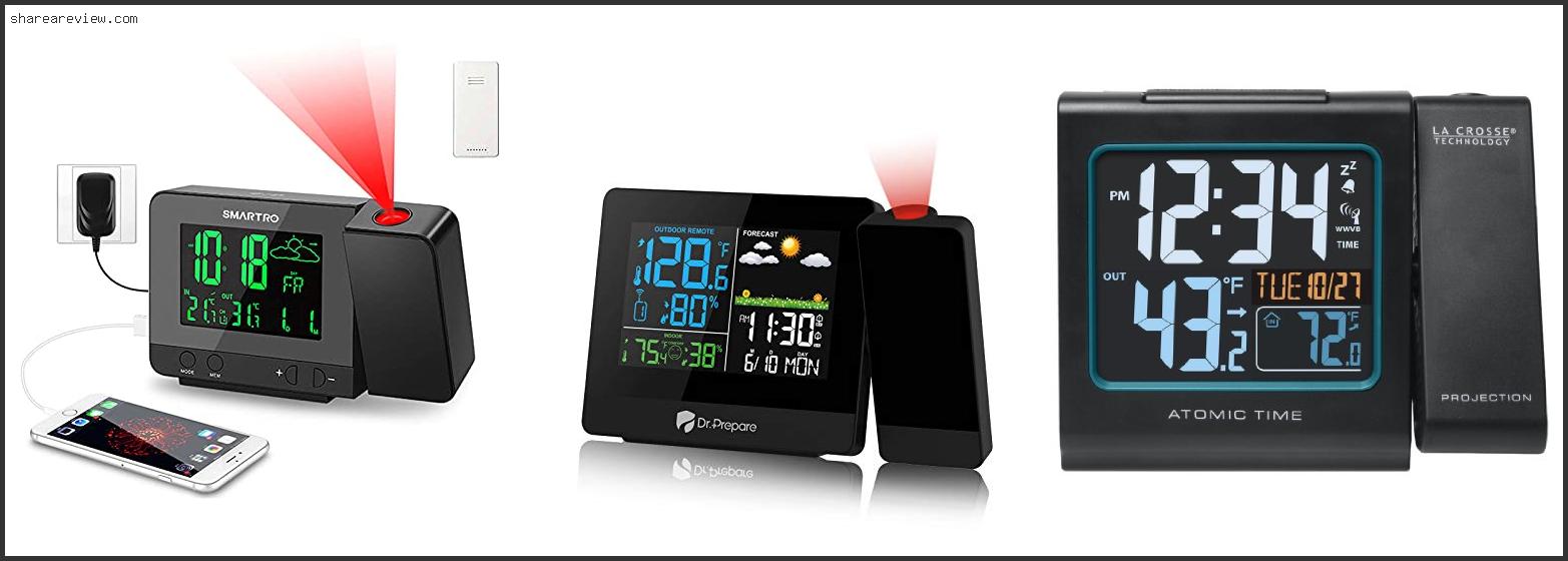 Top 10 Best Projection Alarm Clock With Outdoor Temperature Reviews & Buying Guide In 2022