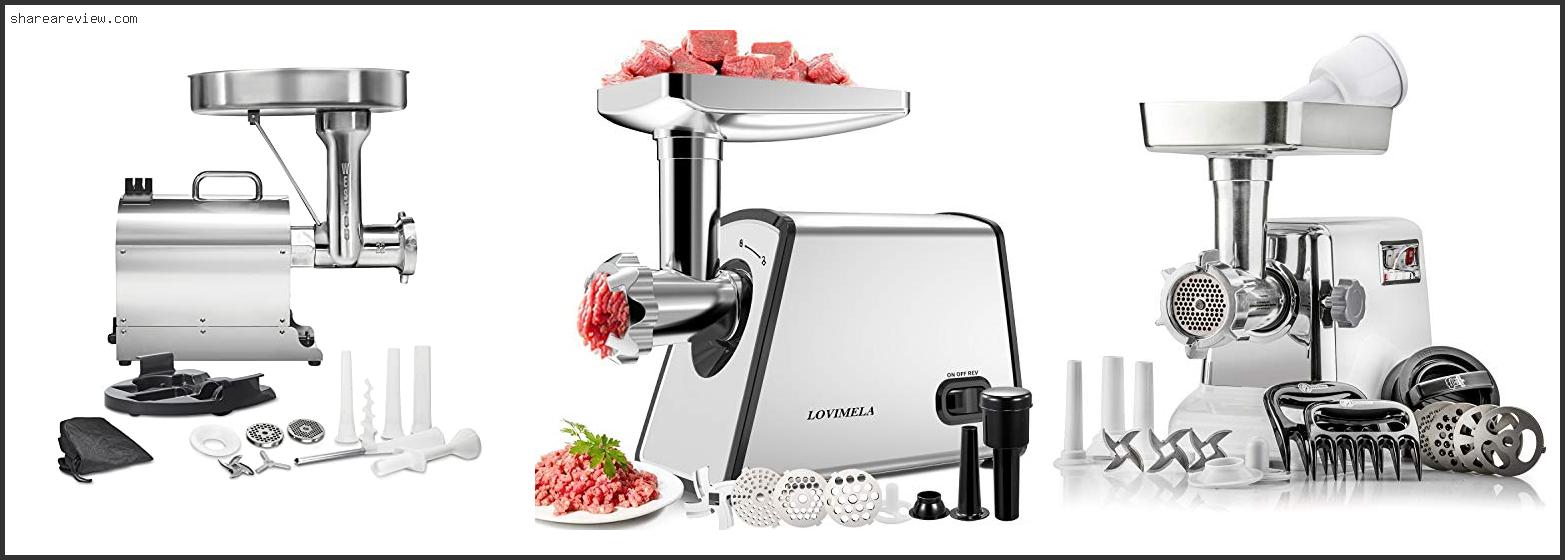 Top 10 Best Heavy Duty Meat Grinder Reviews & Buying Guide In 2022