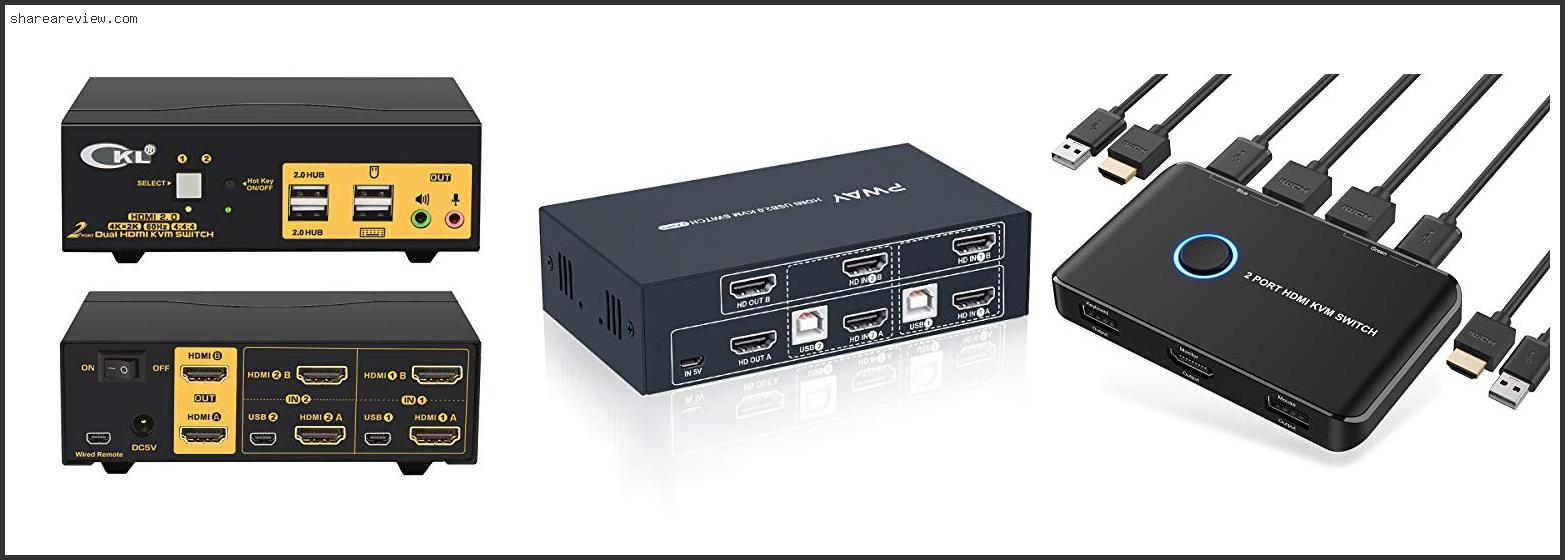 Top 10 Best 2 Port Hdmi Kvm Switch Reviews & Buying Guide In 2022