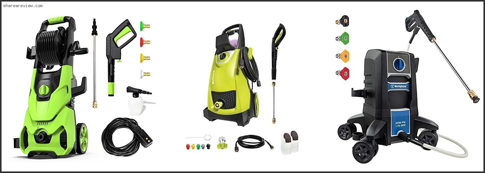 Top 10 Best Electric Pressure Washer Under 200 Reviews & Buying Guide In 2022