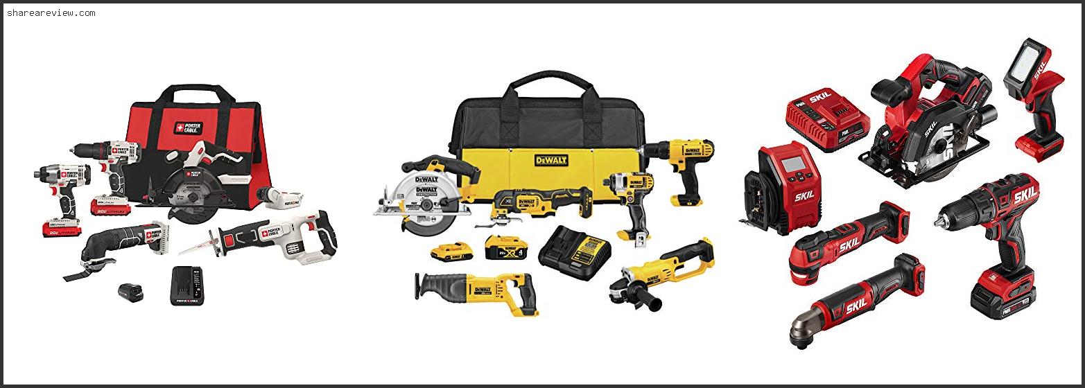 Top 10 Best Battery Tool Combo Kits Reviews & Buying Guide In 2022