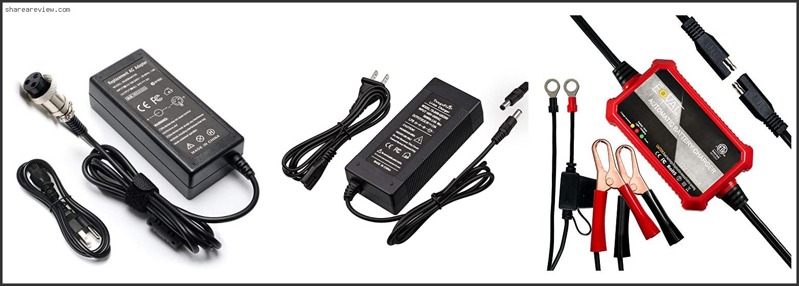 Top 10 Best Scooter Battery Charger Reviews & Buying Guide In 2022