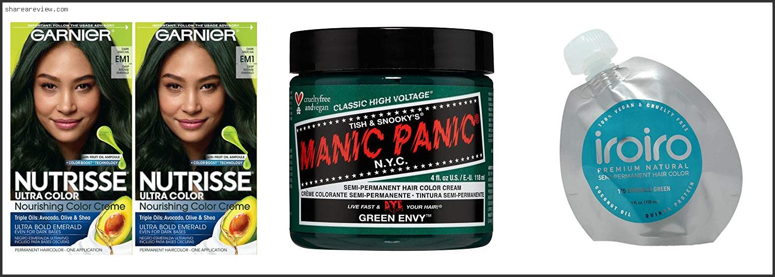 Top 10 Best Emerald Green Hair Dye Reviews & Buying Guide In 2022