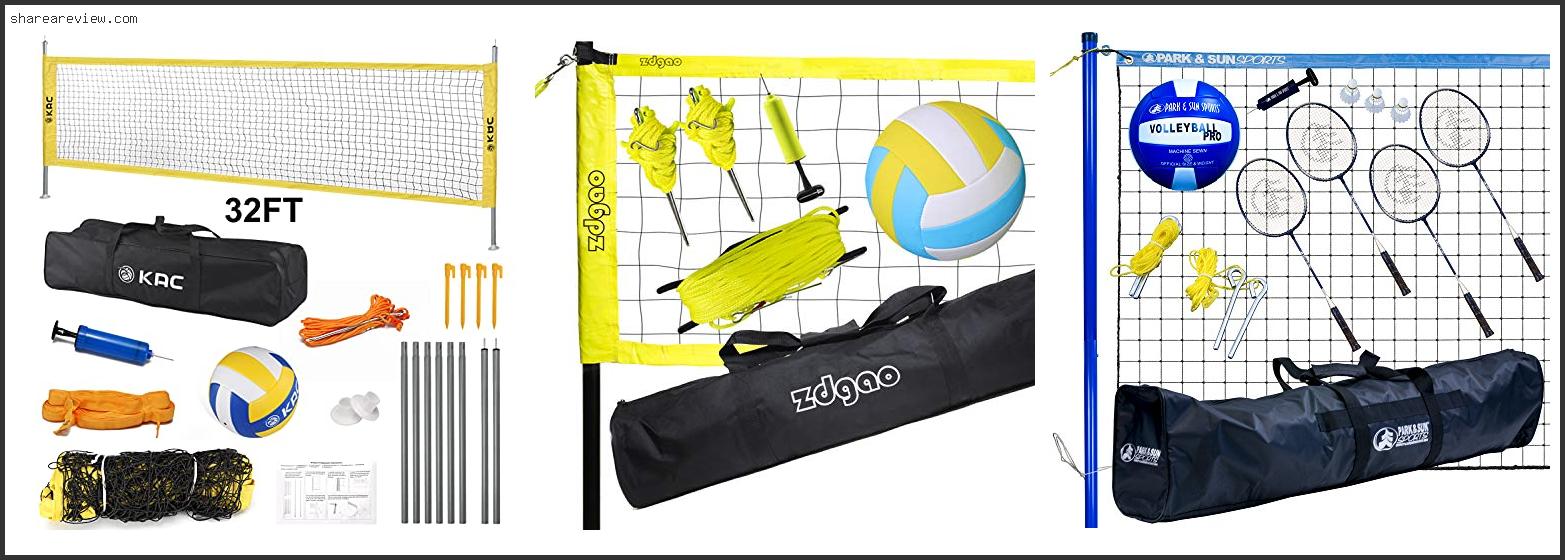 Top 10 Best Outdoor Volleyball Net System Reviews & Buying Guide In 2022