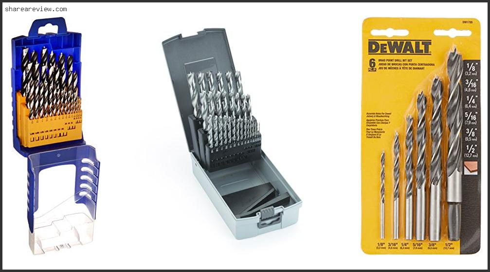 Top 10 Best Brad Point Drill Bit Set Reviews & Buying Guide In 2022