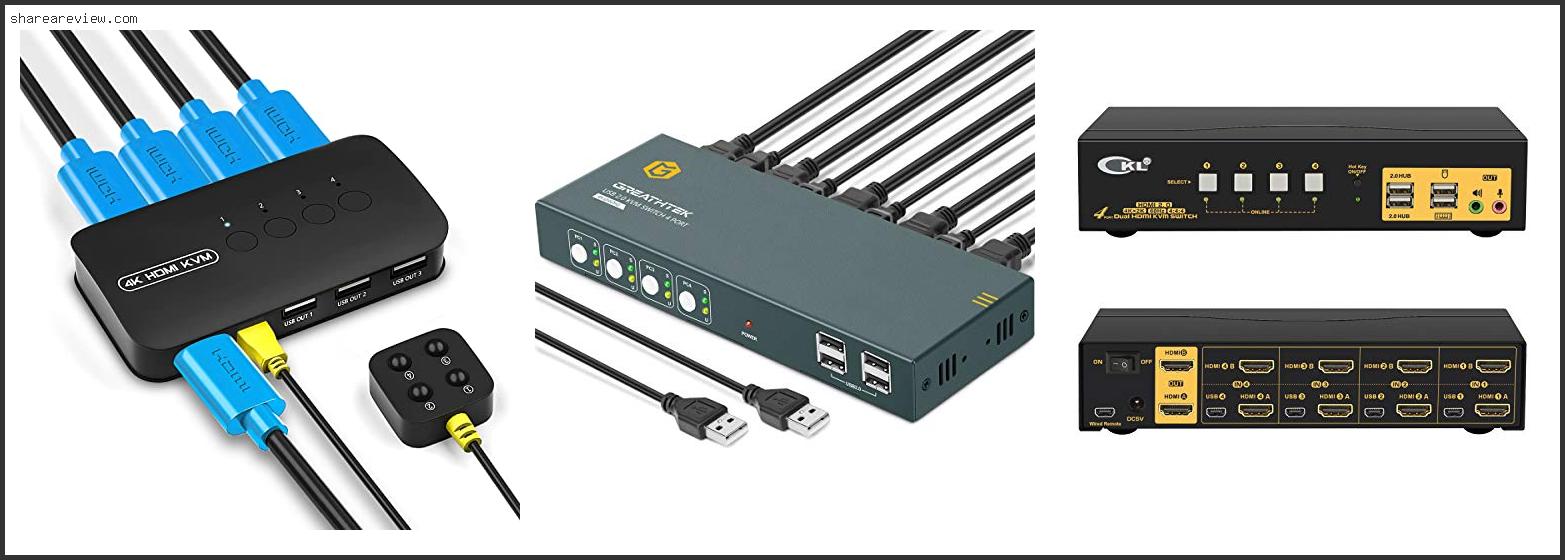 Top 10 Best 4 Port Kvm Switch Reviews & Buying Guide In 2022