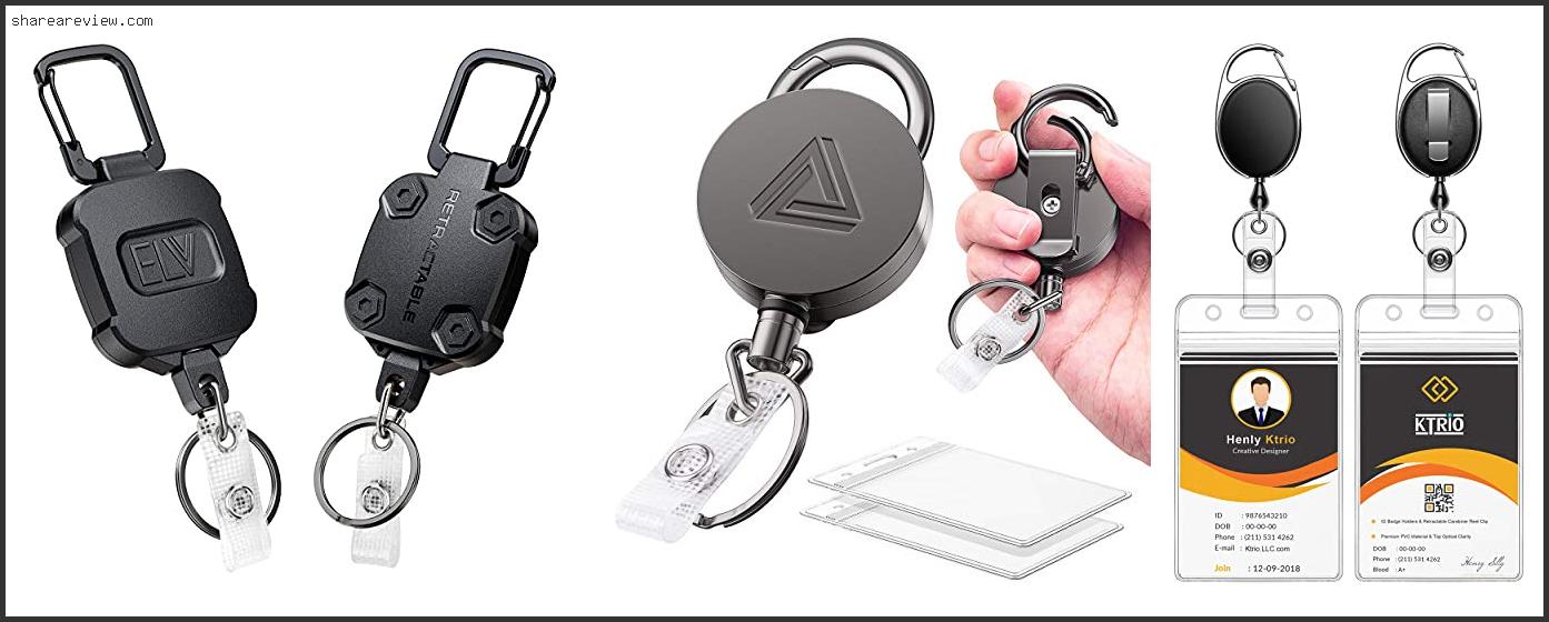 Top 10 Best Retractable Id Badge Holder Reviews & Buying Guide In 2022