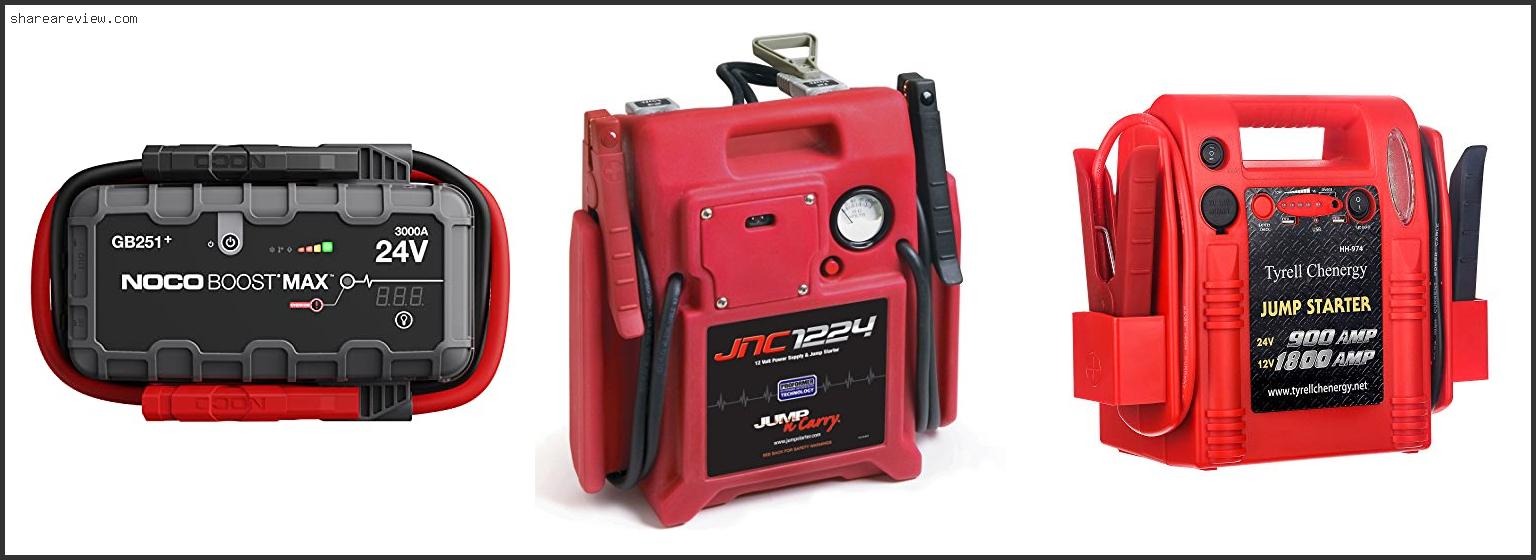 Top 10 Best 12 24v Jump Starter Reviews & Buying Guide In 2022