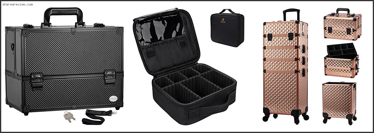 Top 10 Best Professional Makeup Train Case Reviews & Buying Guide In 2022