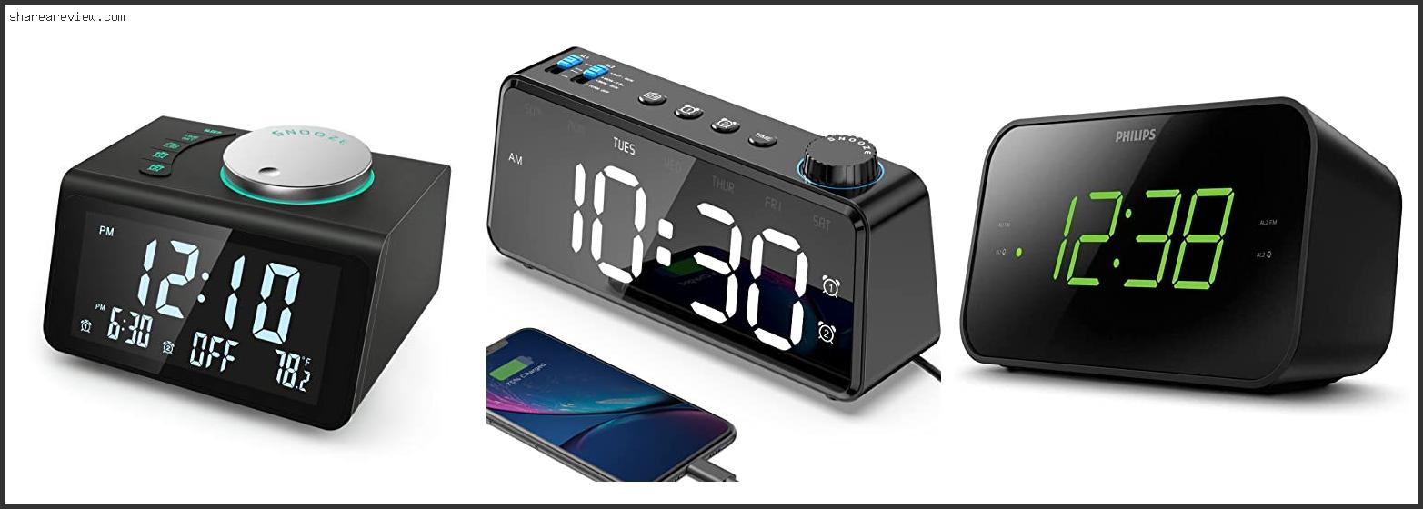 Top 10 Best Dual Alarm Clock Radio Reviews & Buying Guide In 2022