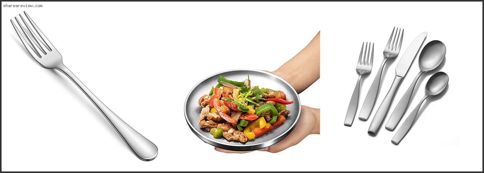 Top 10 Best Quality Stainless Steel Dinner Set Reviews & Buying Guide In 2022