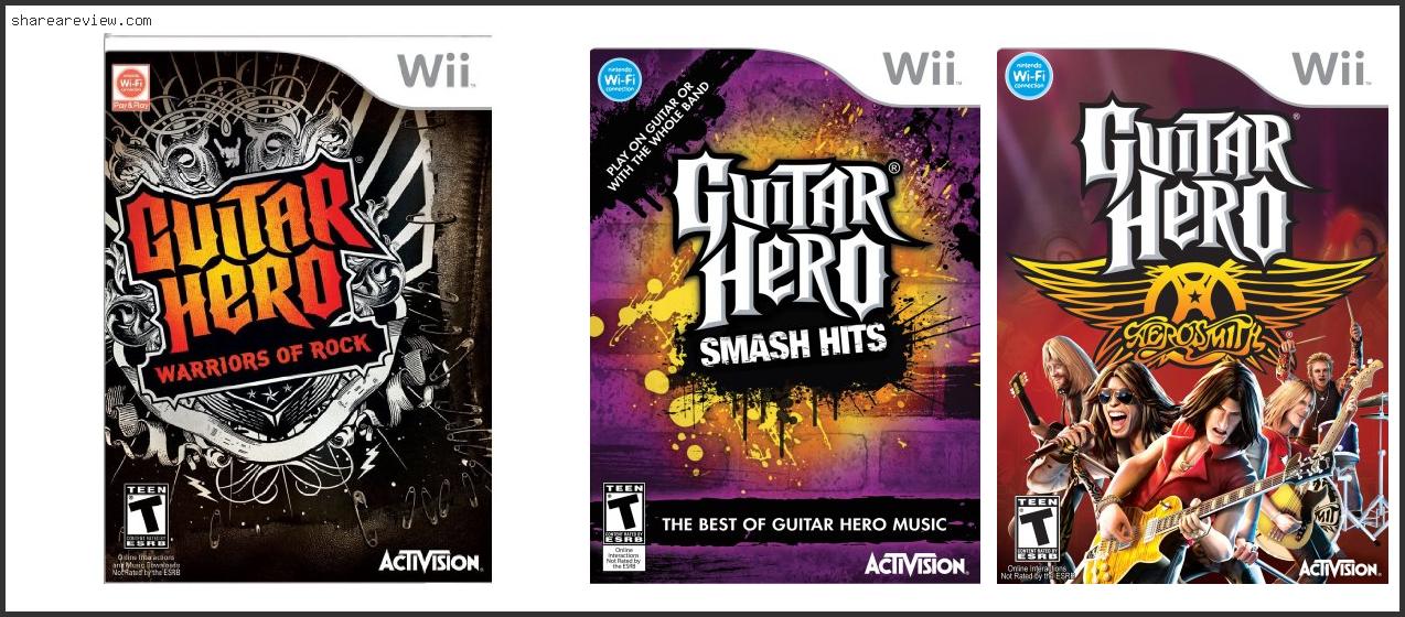 Top 10 Best Guitar Hero Wii Game Reviews & Buying Guide In 2022