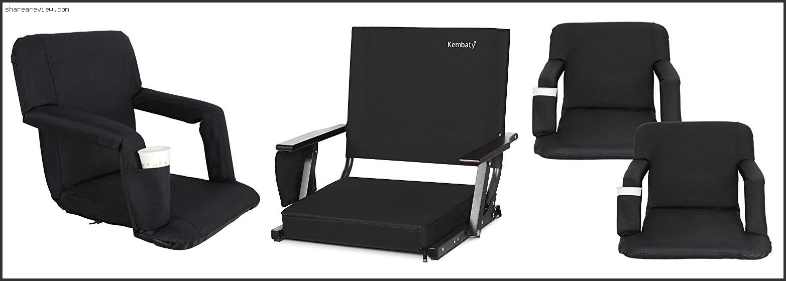 Top 10 Best Stadium Chairs With Arms Reviews & Buying Guide In 2022