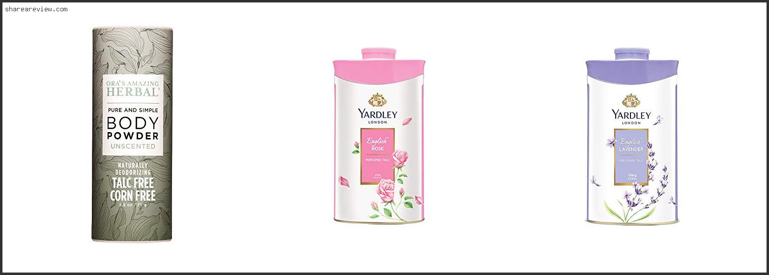 Top 10 Best Fragrance Talcum Powder For Womens Reviews & Buying Guide In 2022