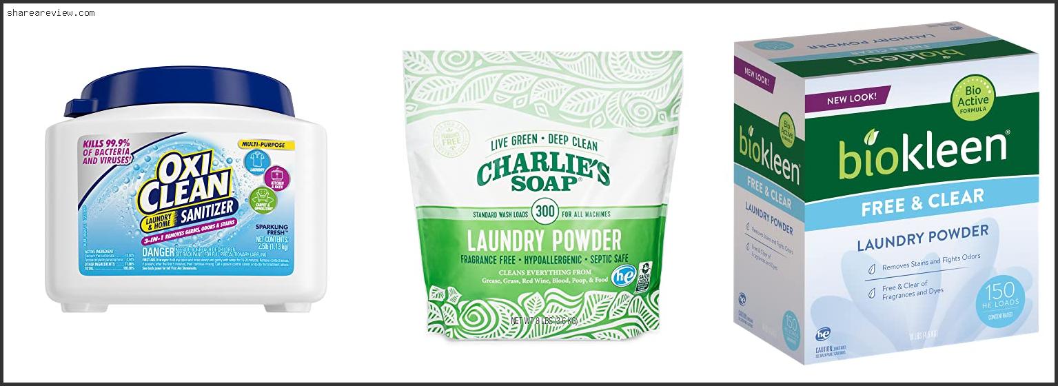 Top 10 Best Powder Detergent For Front Loader Reviews & Buying Guide In 2022