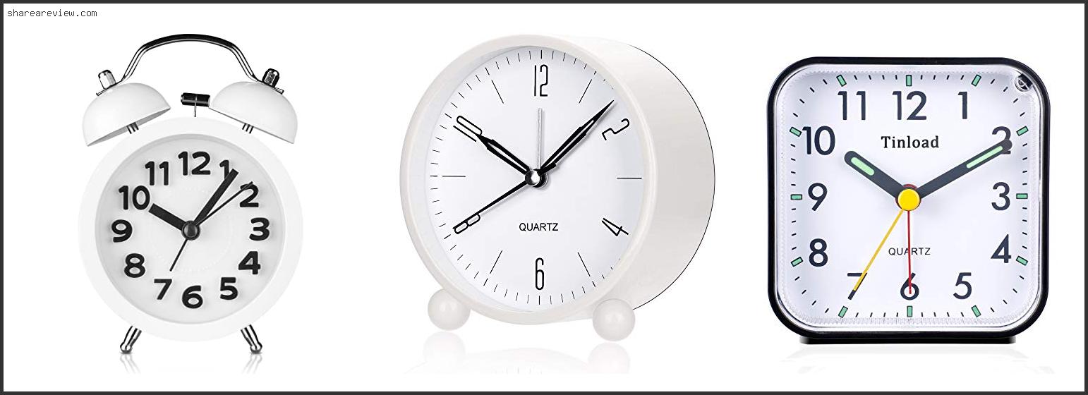 Top 10 Best Non Ticking Alarm Clock Reviews & Buying Guide In 2022