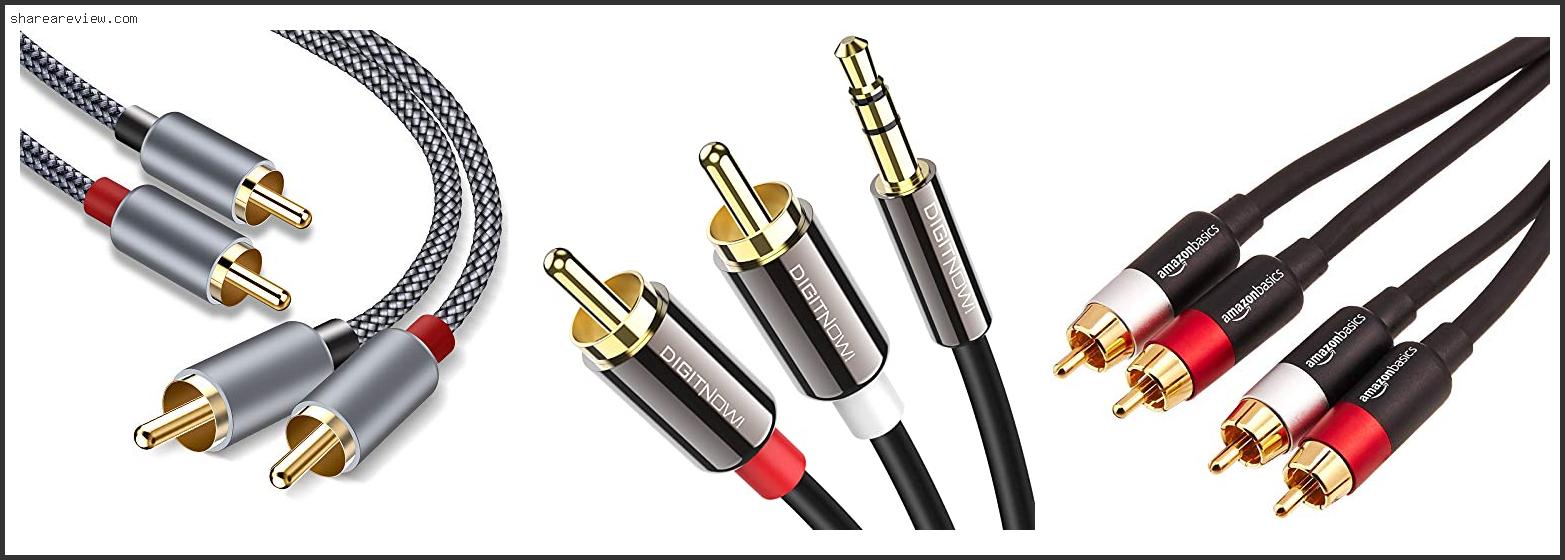 Top 10 Best Rca Cables For Audio Reviews & Buying Guide In 2022