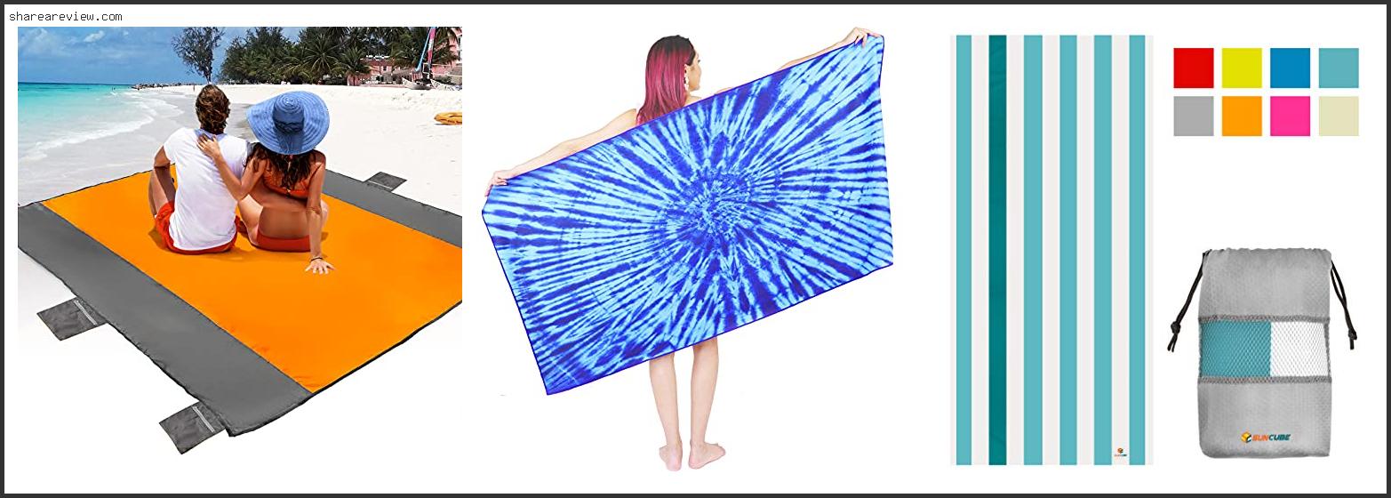 Top 10 Best Sandless Beach Towel Reviews & Buying Guide In 2022