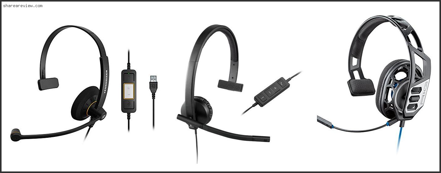 Top 10 Best Single Ear Headset With Mic Reviews & Buying Guide In 2022