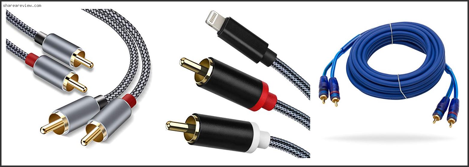 Top 10 Best Rca Cables For Amplifier Reviews & Buying Guide In 2022