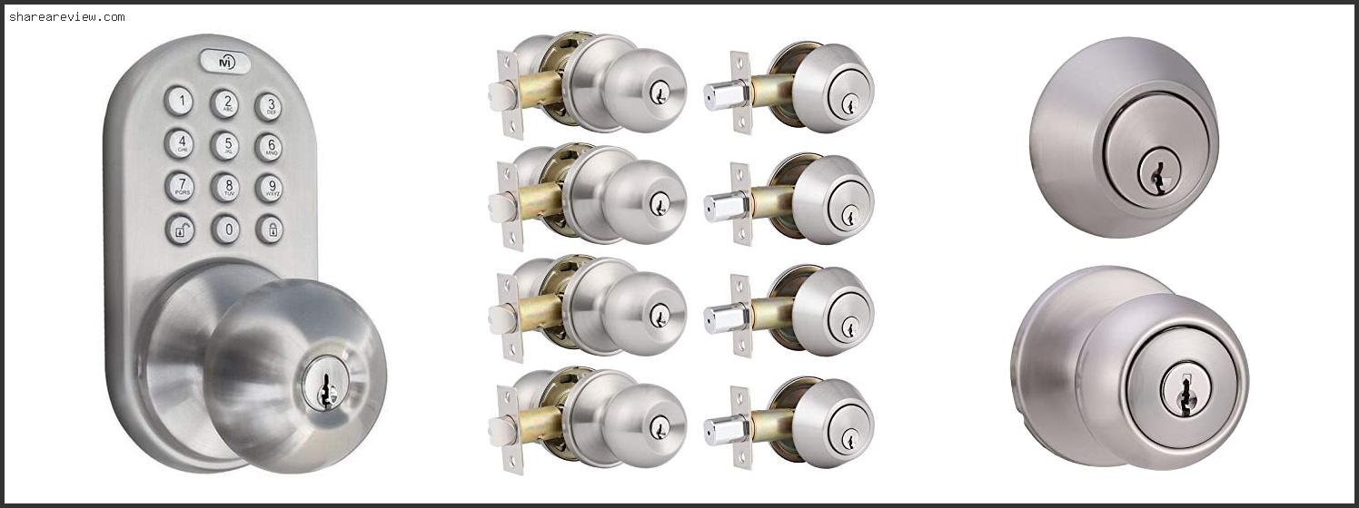 Top 10 Best Door Knobs With Locks Reviews & Buying Guide In 2022