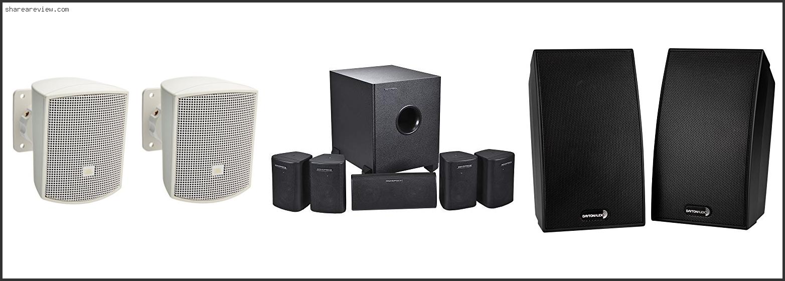 Top 10 Best Satellite Speakers For Surround Sound Reviews & Buying Guide In 2022