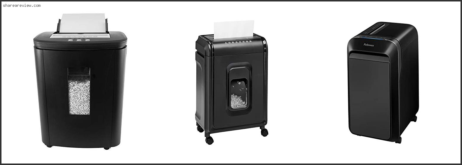 Top 10 Best Rated Micro Cut Shredder Reviews & Buying Guide In 2022
