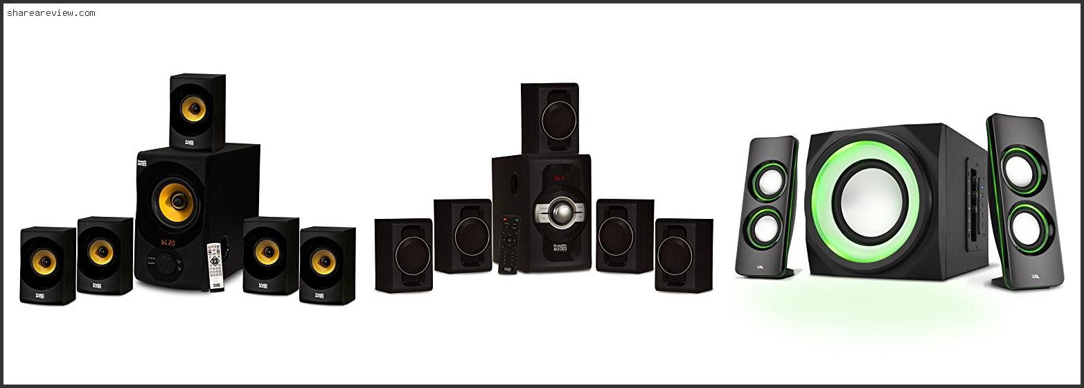 Top 10 Best Sound 5.1 Ch Multimedia Speakers System Reviews & Buying Guide In 2022