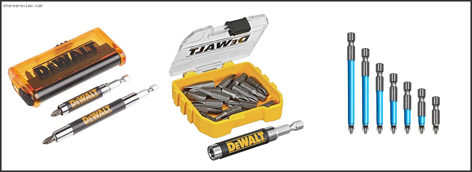 Top 10 Best Magnetic Drill Bit Set Reviews & Buying Guide In 2022
