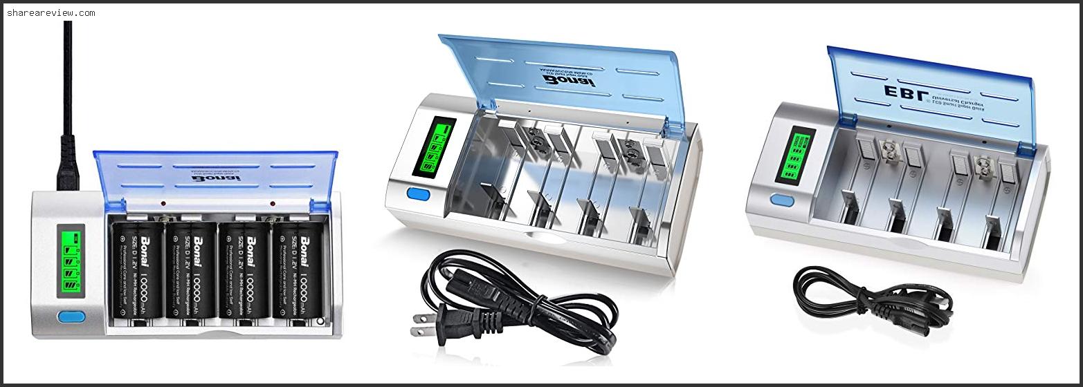 Top 10 Best Rechargeable D Batteries And Charger Reviews & Buying Guide In 2022