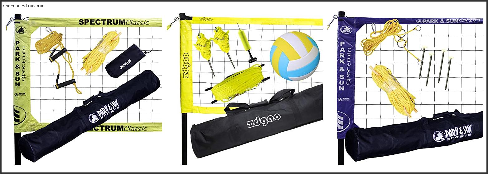 Top 10 Best Portable Volleyball Net System Reviews & Buying Guide In 2022