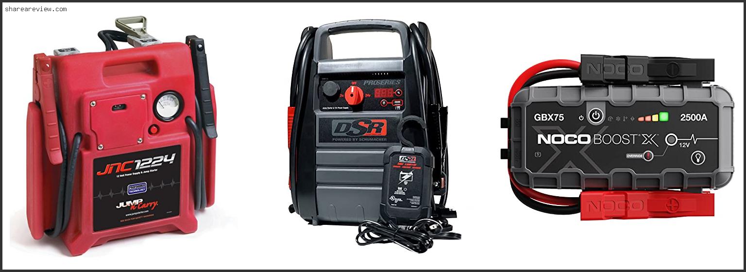 Top 10 Best Heavy Duty Portable Jump Starter Reviews & Buying Guide In 2022