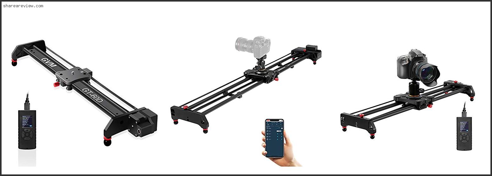 Top 10 Best Motorized Camera Slider Reviews & Buying Guide In 2022