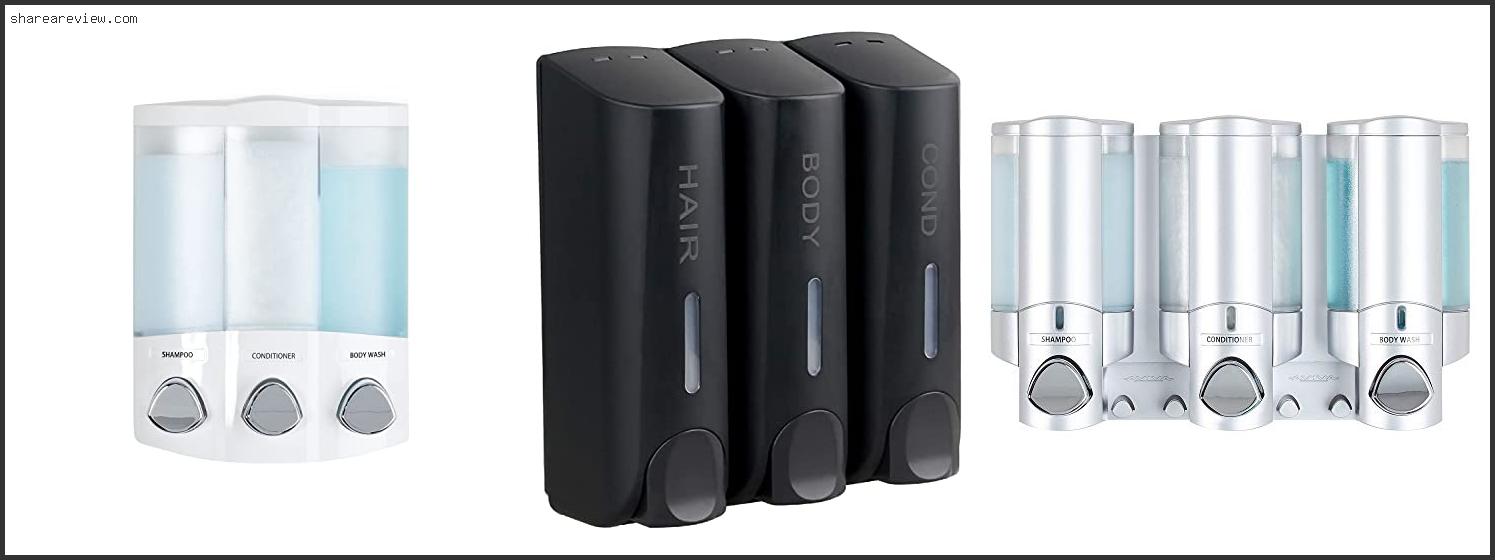 Top 10 Best Wall Mounted Shampoo Dispenser Reviews & Buying Guide In 2022