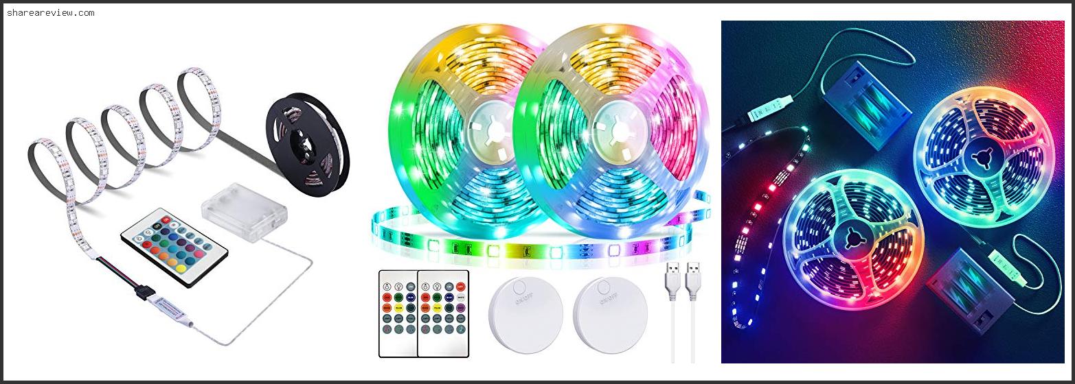 Top 10 Best Battery Operated Led Strip Lights With Remote Reviews & Buying Guide In 2022